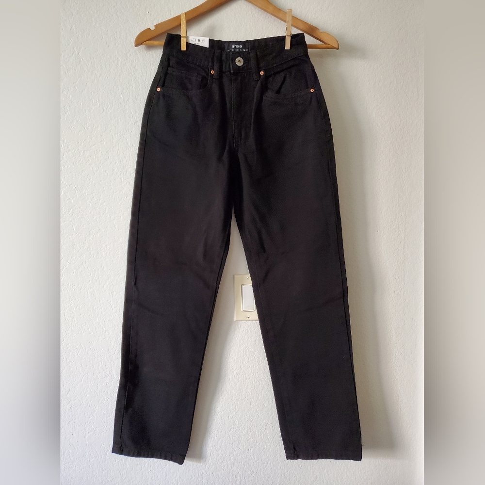COTTONON Black Petite Straight Jean
